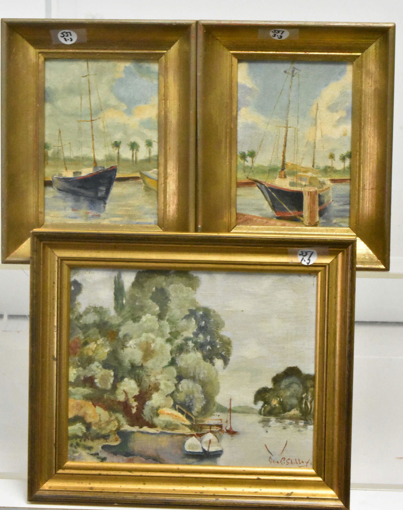 Nautical Oil Paintings (1 of 5)