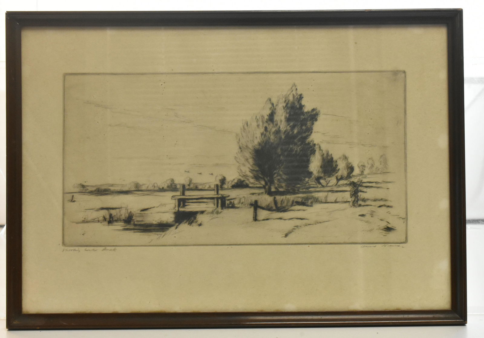 Signed Duck Hunting Print (1 of 3)