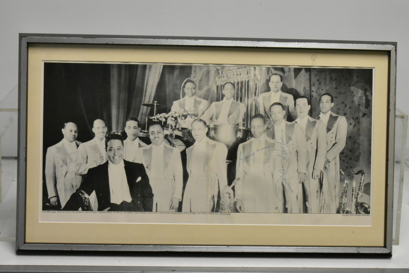 Autographed Photo of Duke Ellington and Band (1 of 4)