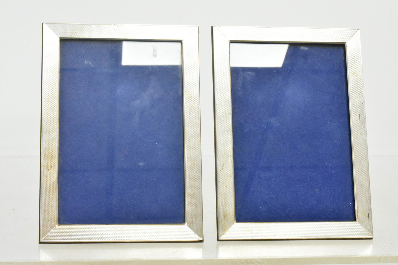 Pair of .800 Silver Picture Frames (1 of 2)
