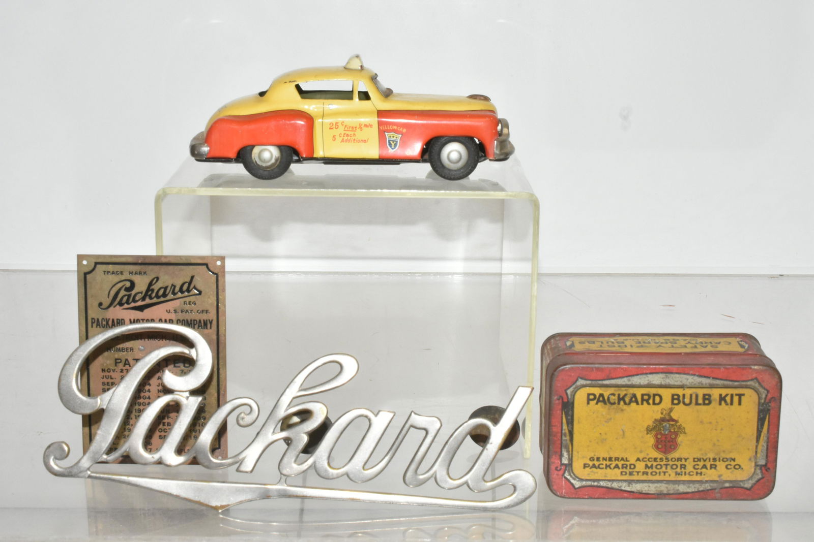 Packard Auto Items and a Friction Car (1 of 6)