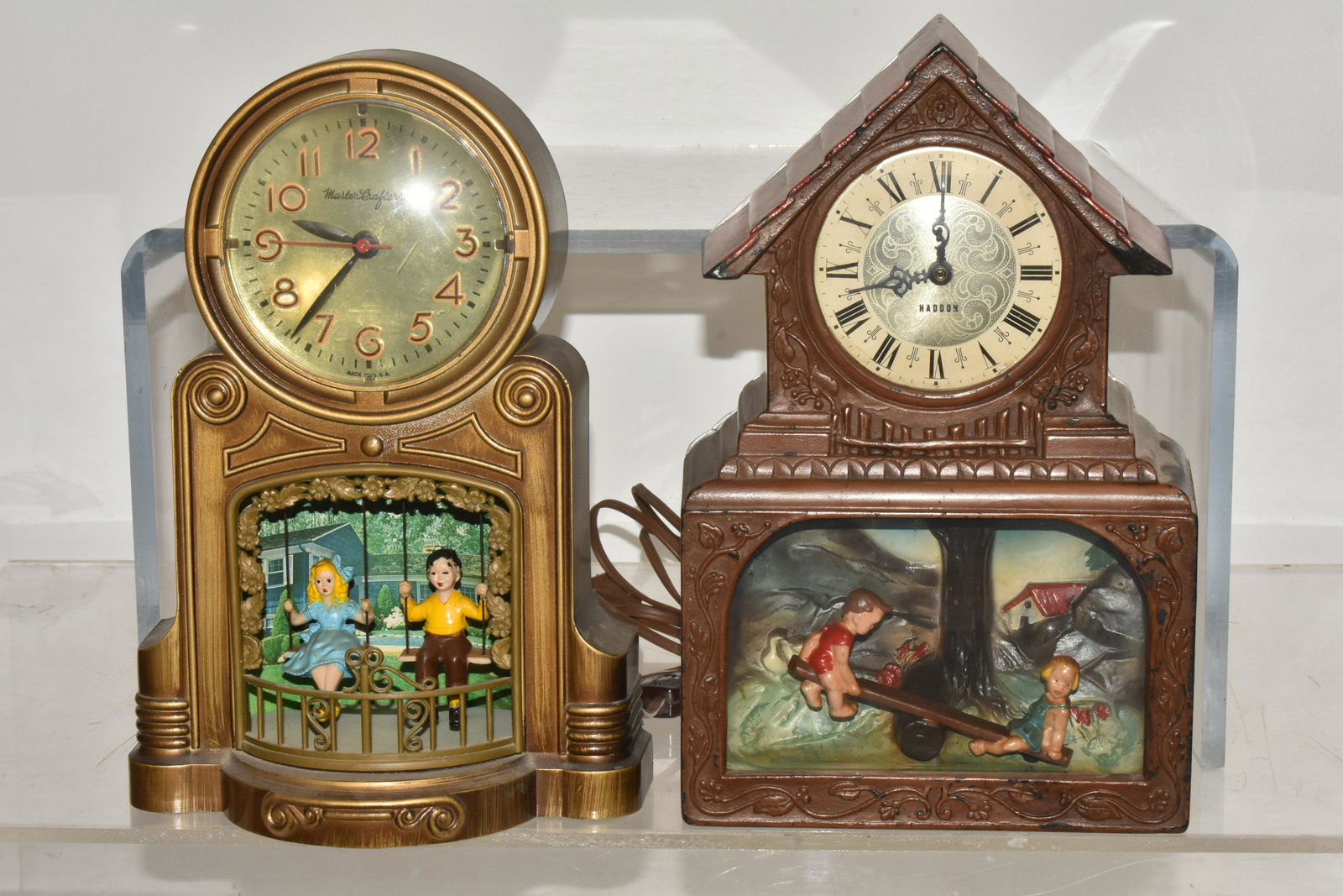 Haddon & MasterCrafters Mechanical Clocks (1950s) (1 of 4)