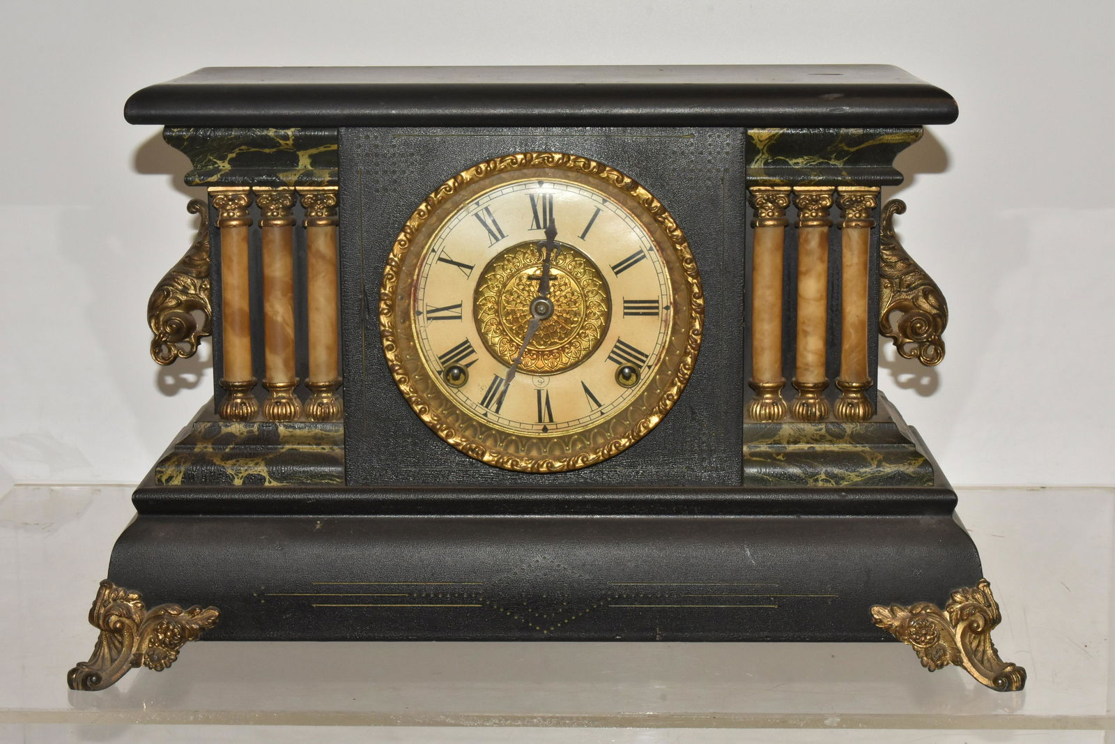 19th C Ingraham Mantel Clock (1 of 4)