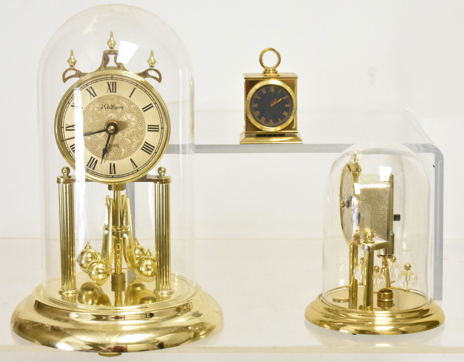 Anniversary Clocks and a Paperweight Clock (1 of 4)