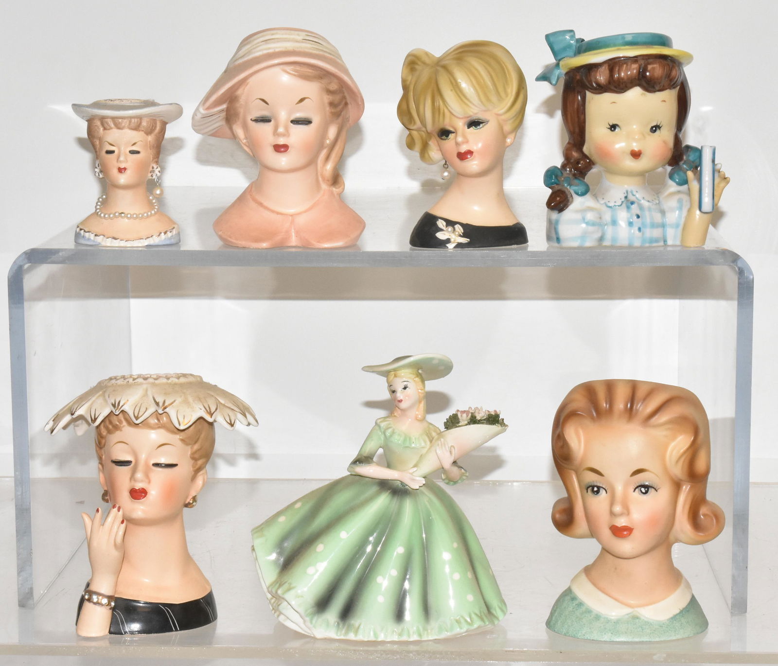 Lady Head Vases (1 of 12)