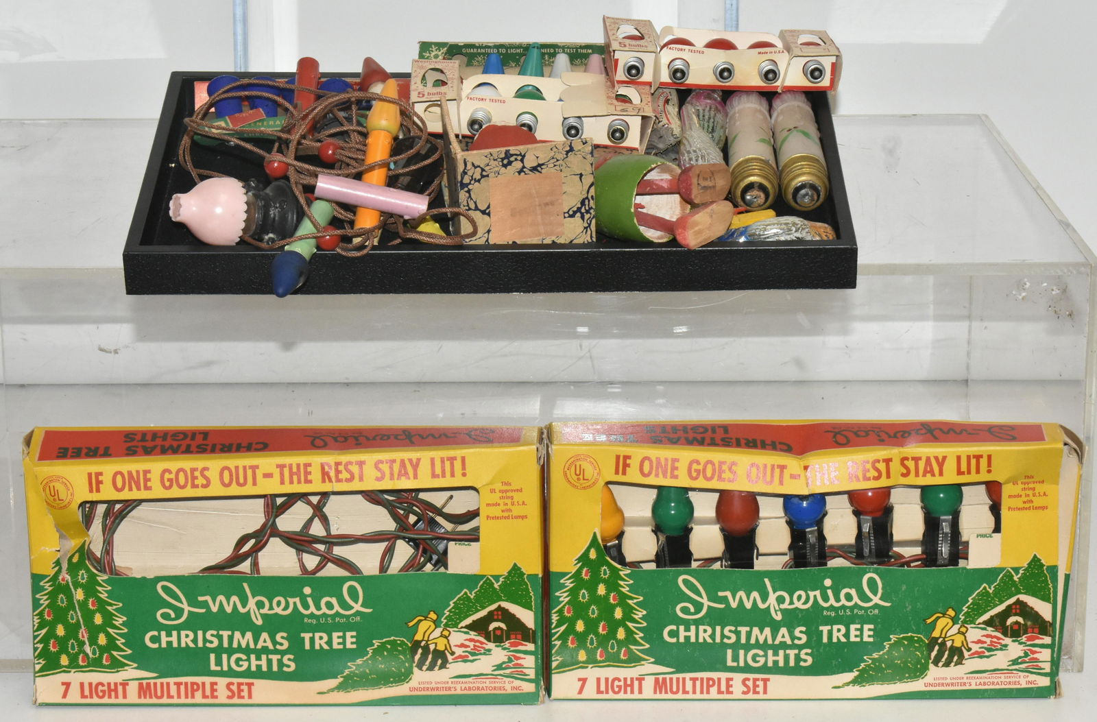 Figural Christmas Bulbs and Christmas Lights Sets (1 of 4)