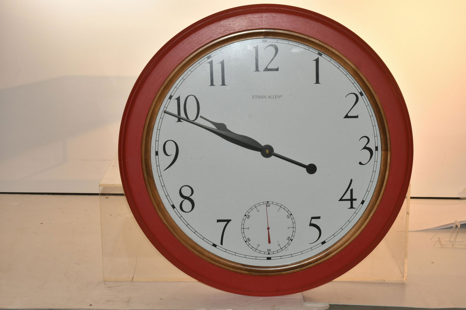 Contemporary Ethan Allen School Clock (1 of 2)