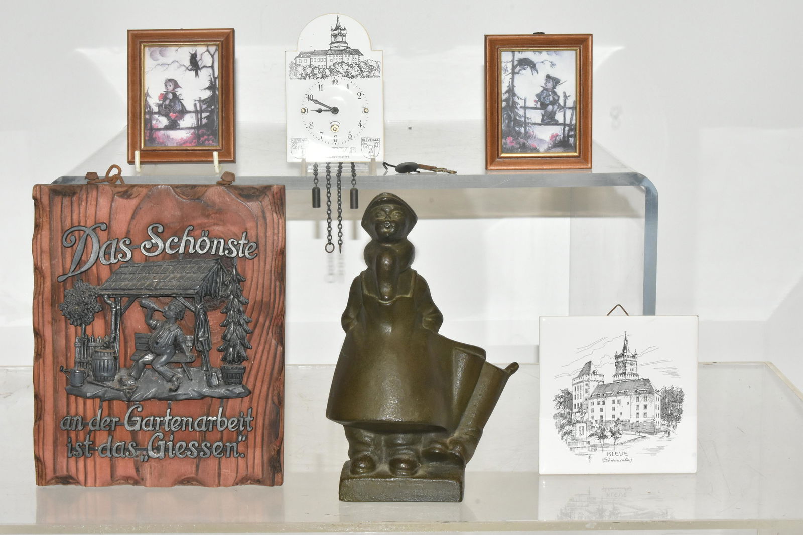 Jupp Brux Figure, Kleave Clock, and Other Items (1 of 9)