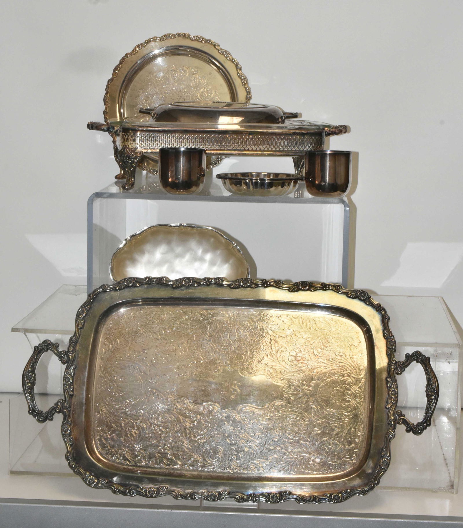 Silver Plate Grouping (1 of 8)