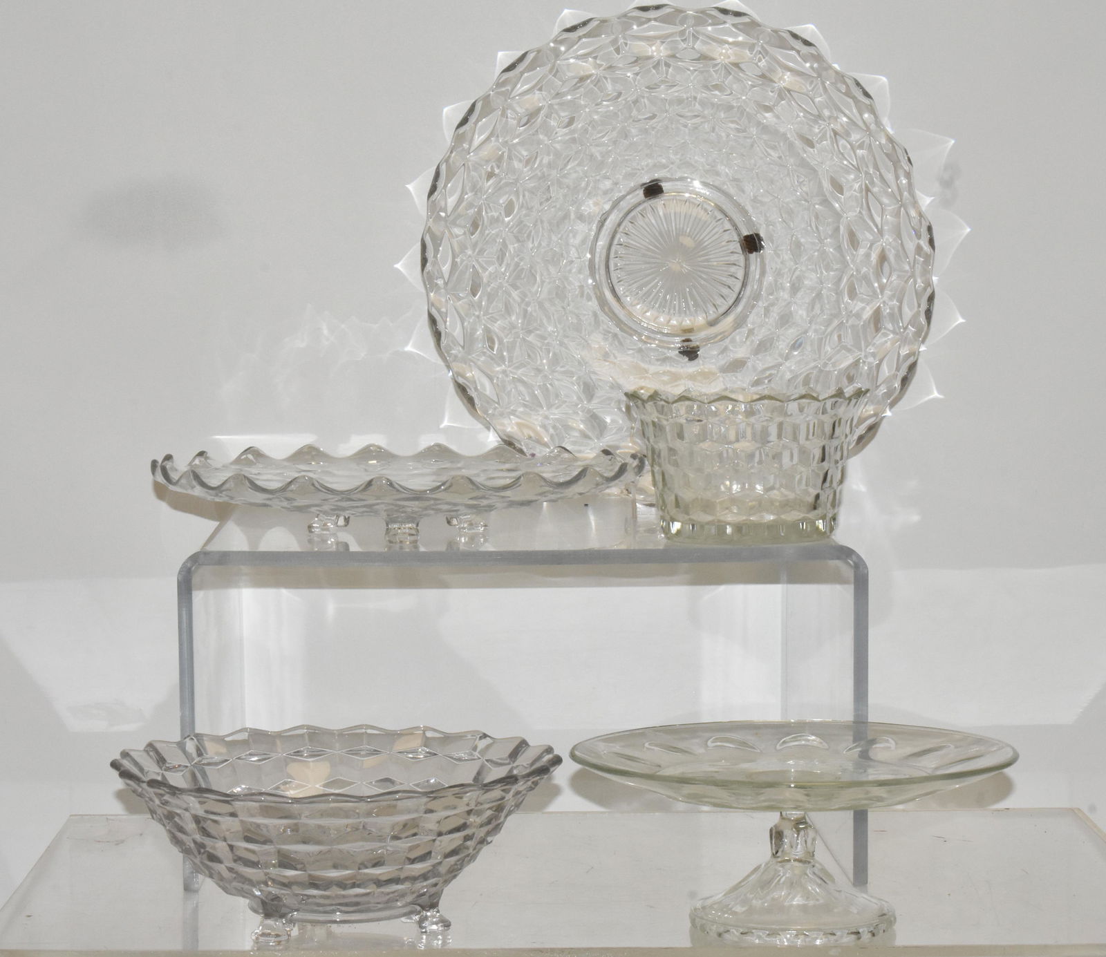 Fostoria America Serving Pieces (1 of 6)