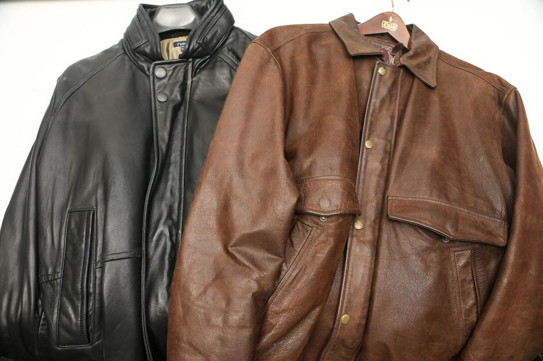 Men's Leather Jackets Size 42 (1 of 7)