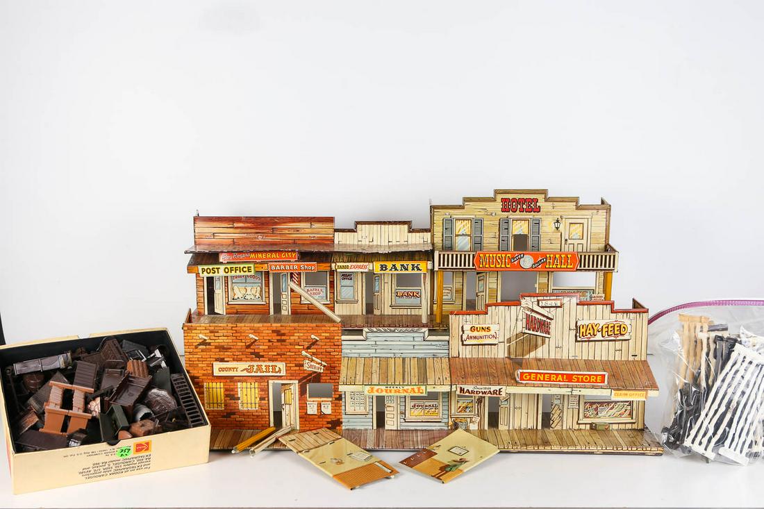 Marx Ray Rogers Mineral City Tin Litho (1 of 18)