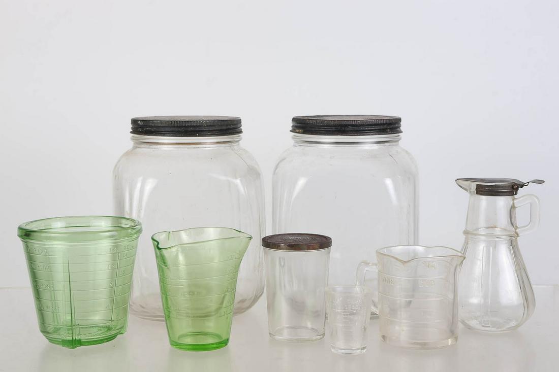 Vintage Storage Jars and Measures (1 of 16)