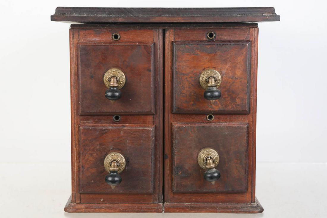 Four Drawer Sewing Cabinet Apothocary (1 of 8)