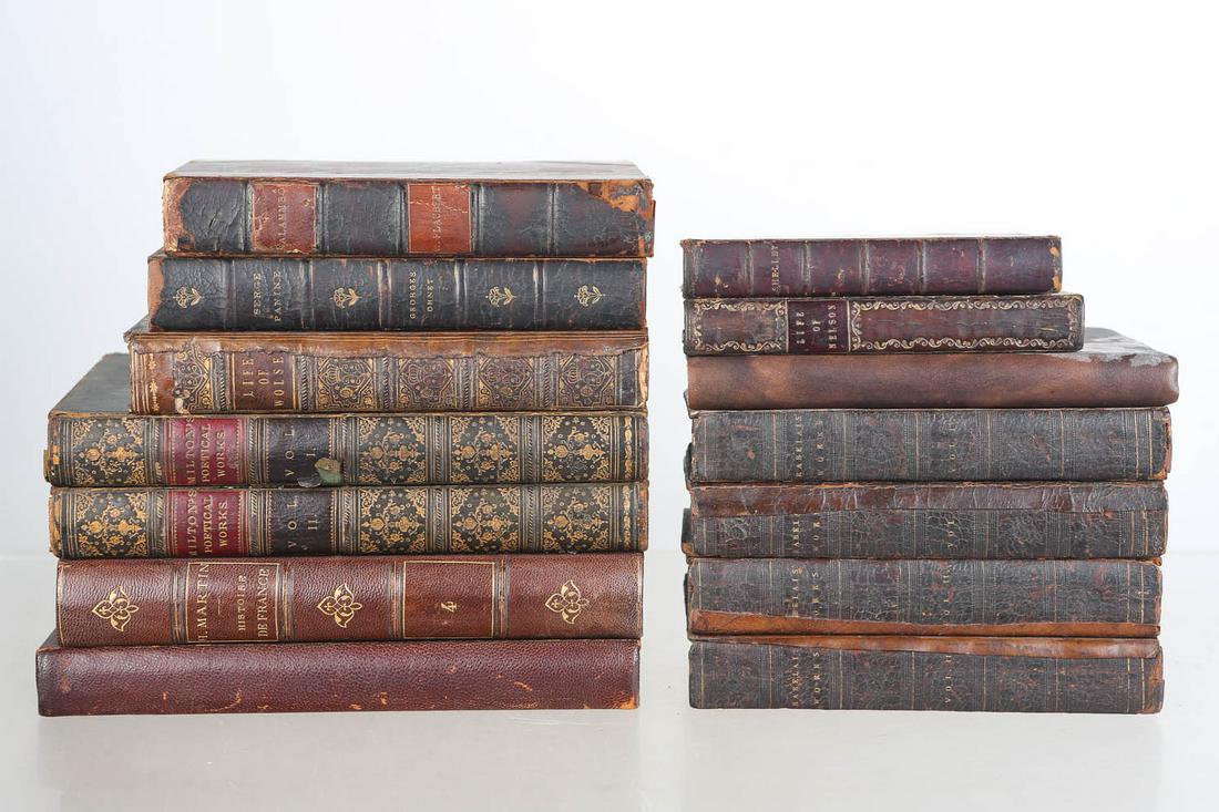 Collection of Leather Bound Books (1 of 6)