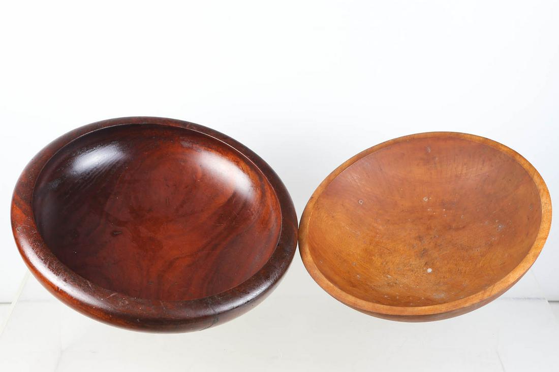 Two Treen Carved Bowls (1 of 6)