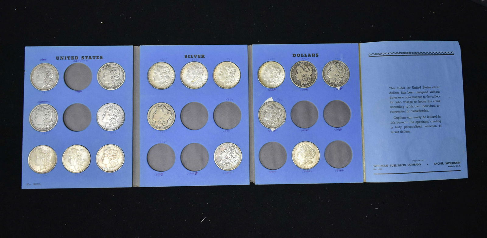 17 Morgan Silver Dollars (1 of 4)