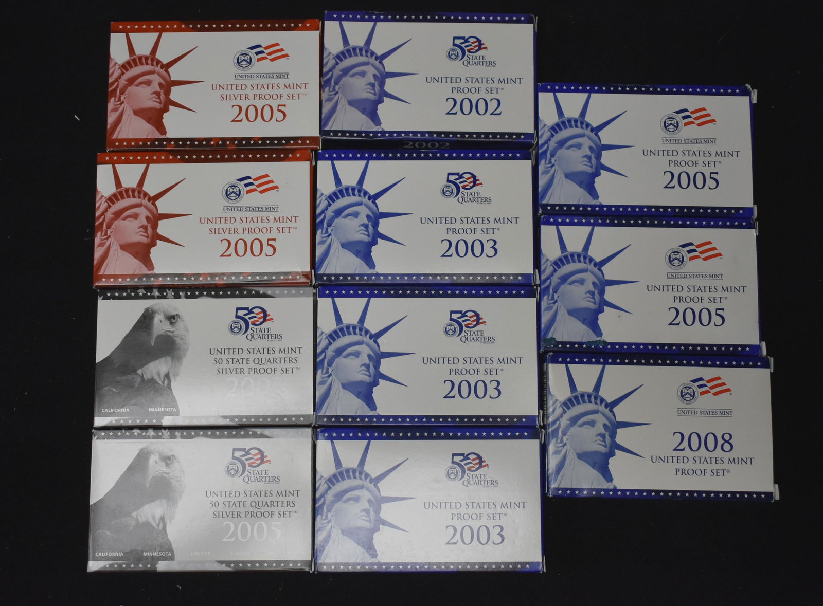 US Mint Proof Sets and Silver Proof Sets (1 of 1)