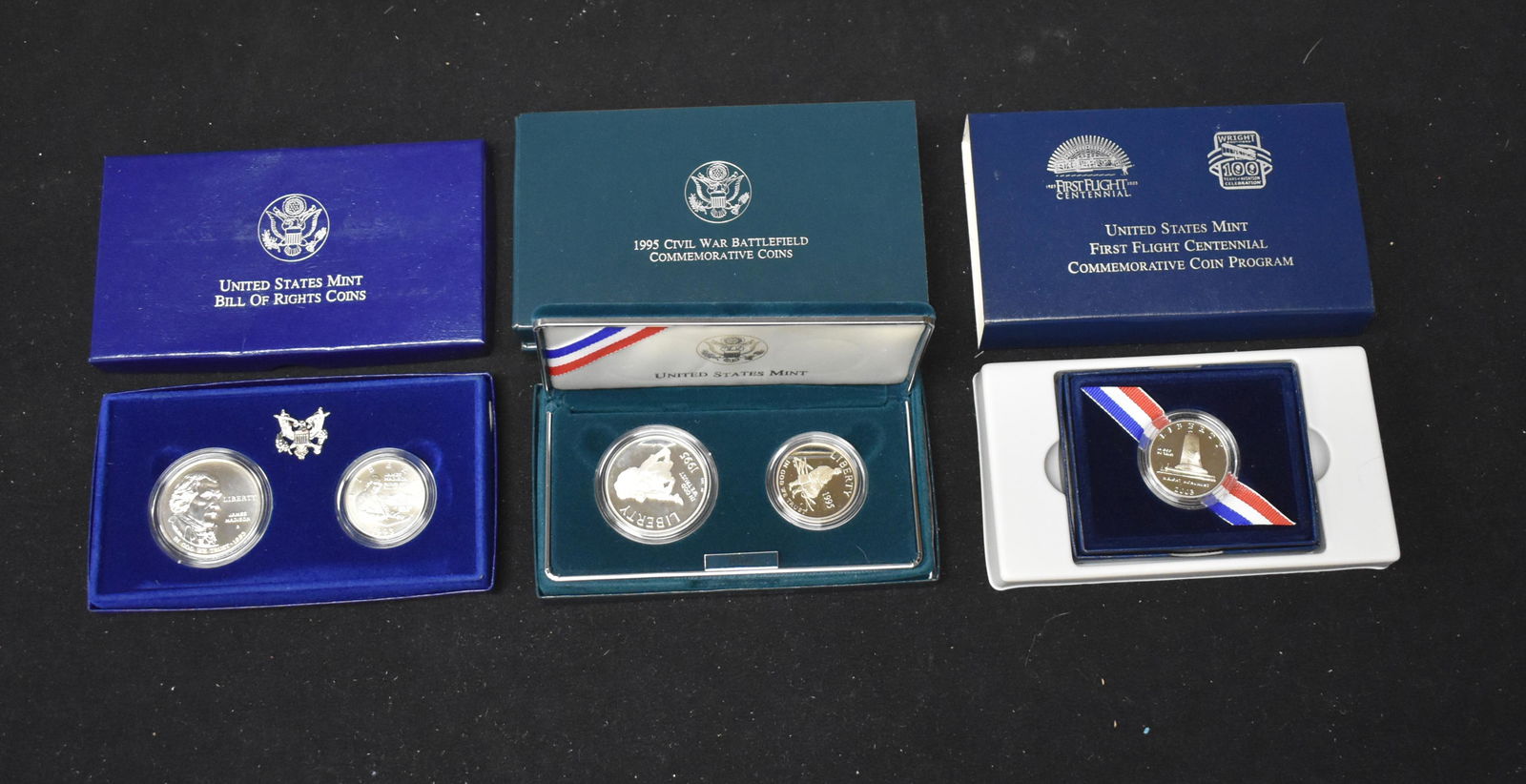 4 US Mint Commemorative Coin Sets (1 of 1)