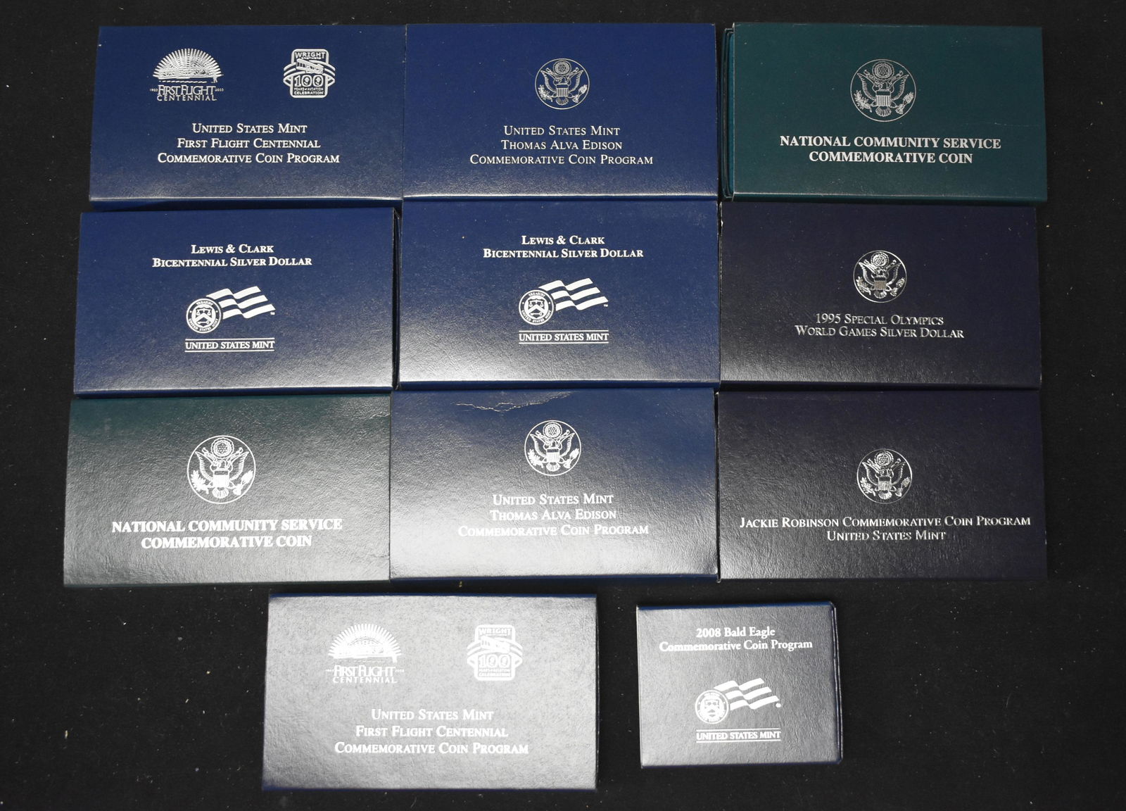11 Commemorative Coin Sets (1 of 4)