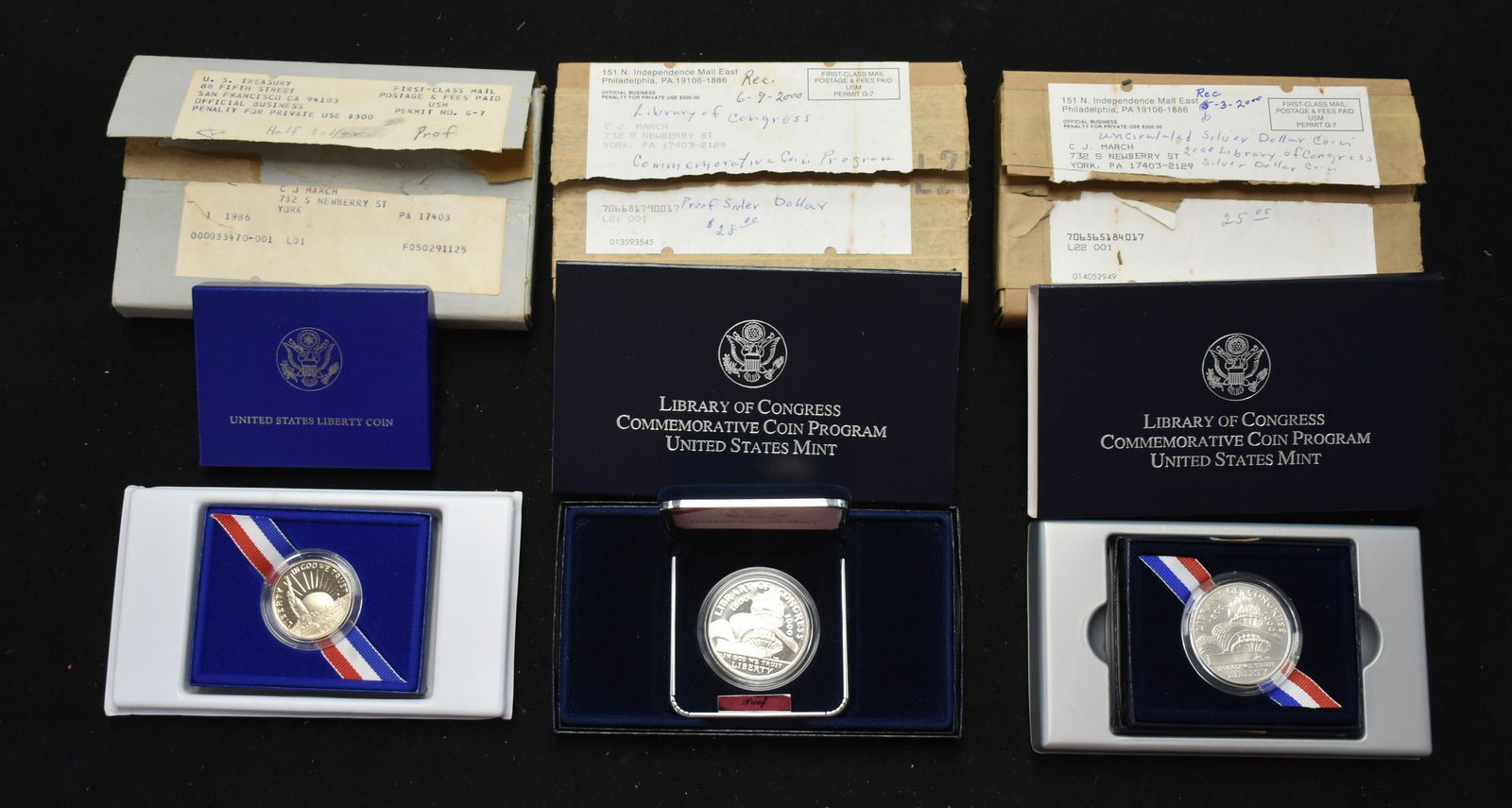 3 US Mint Coins (1 of 1)