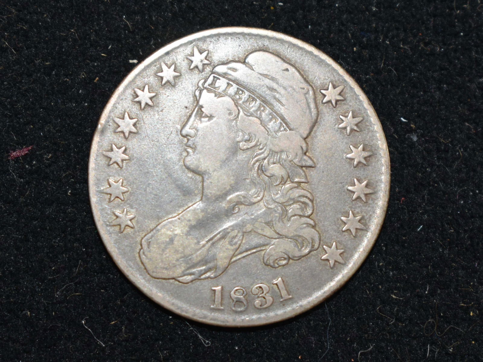 1831 Capped Bust Half Dollar (1 of 2)
