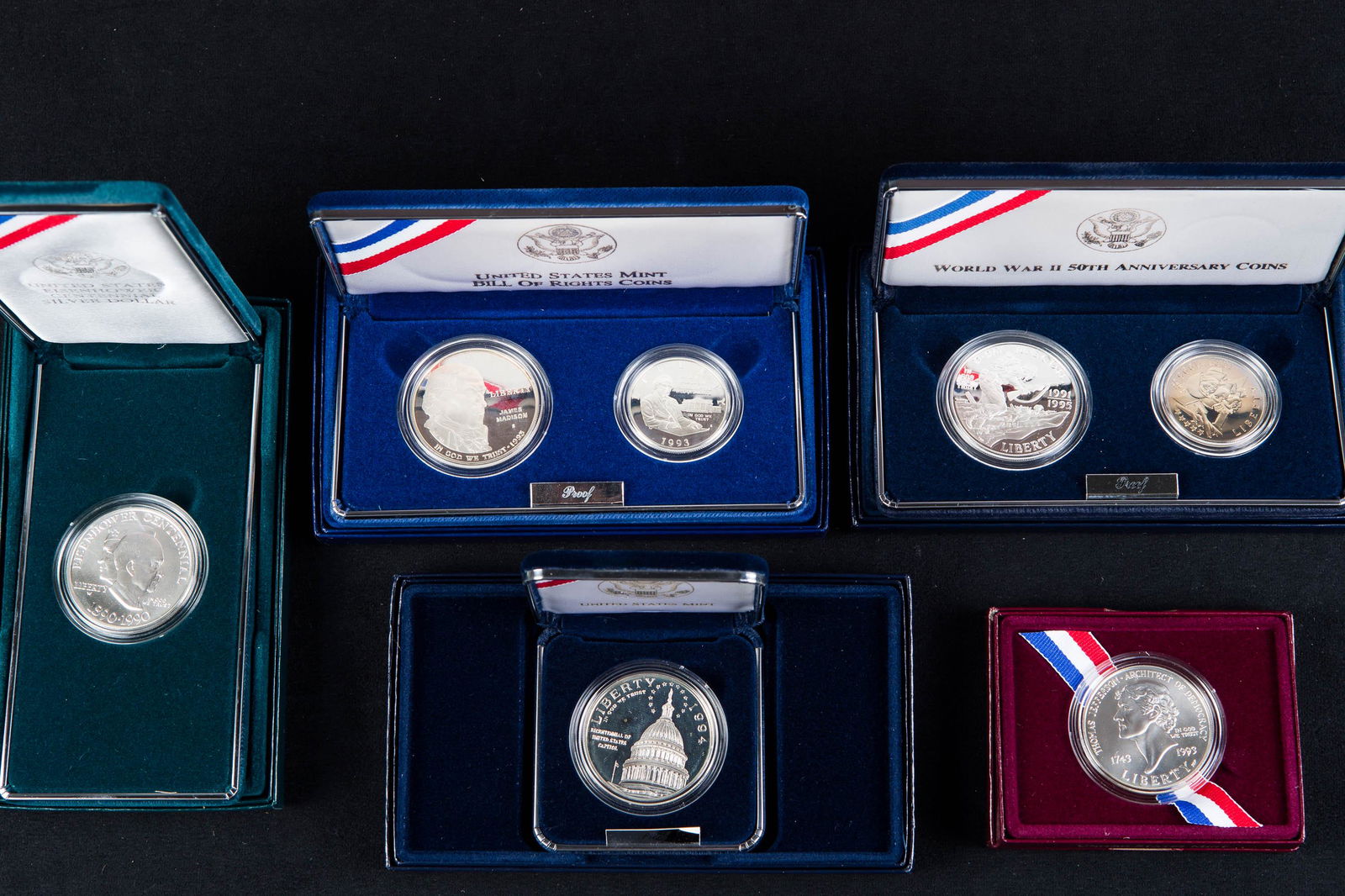 5 US Mint Commemorative Coins (1 of 6)