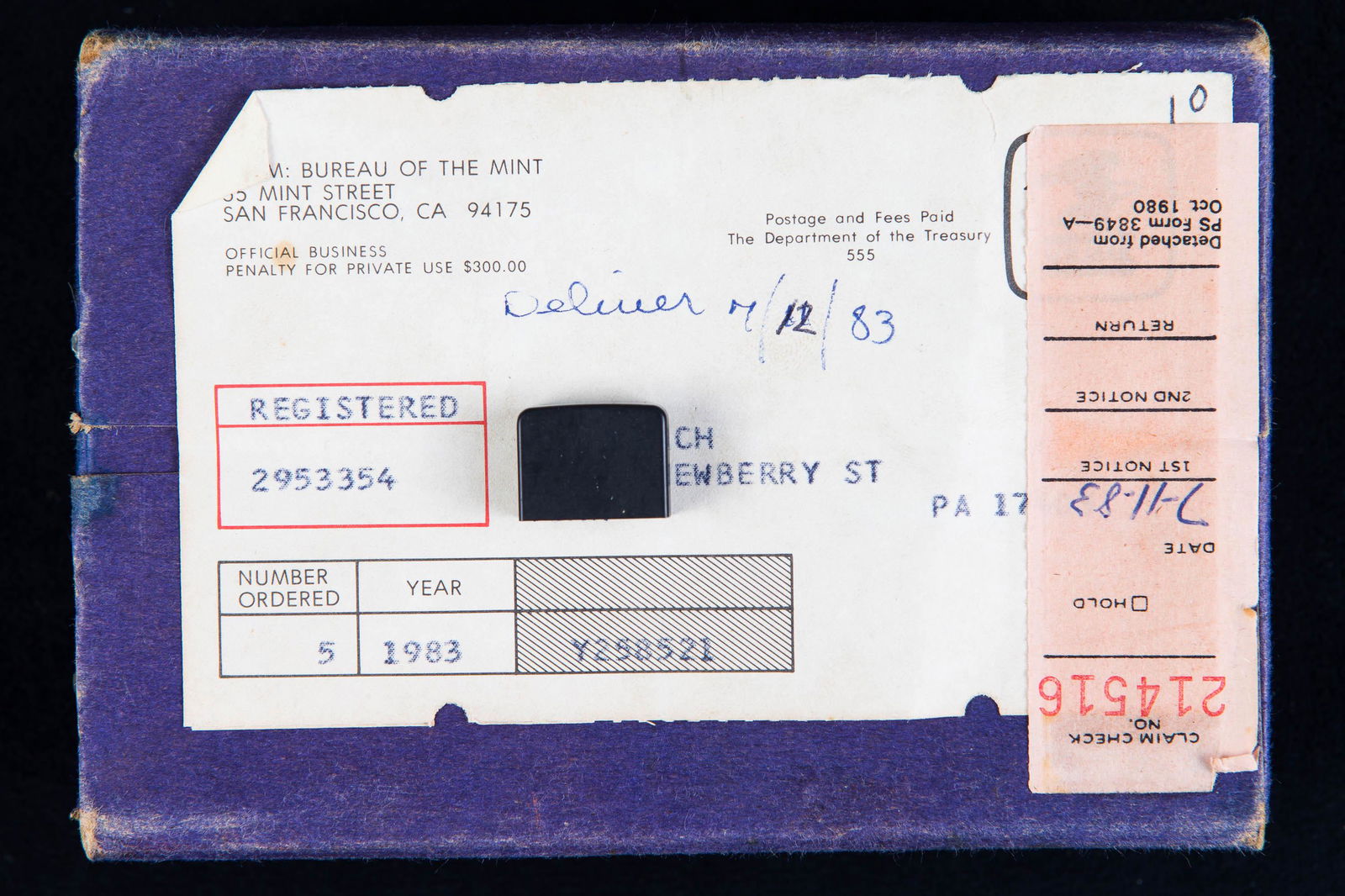 1983 US Mint 1983 Mint Proof Set (1 of 2)