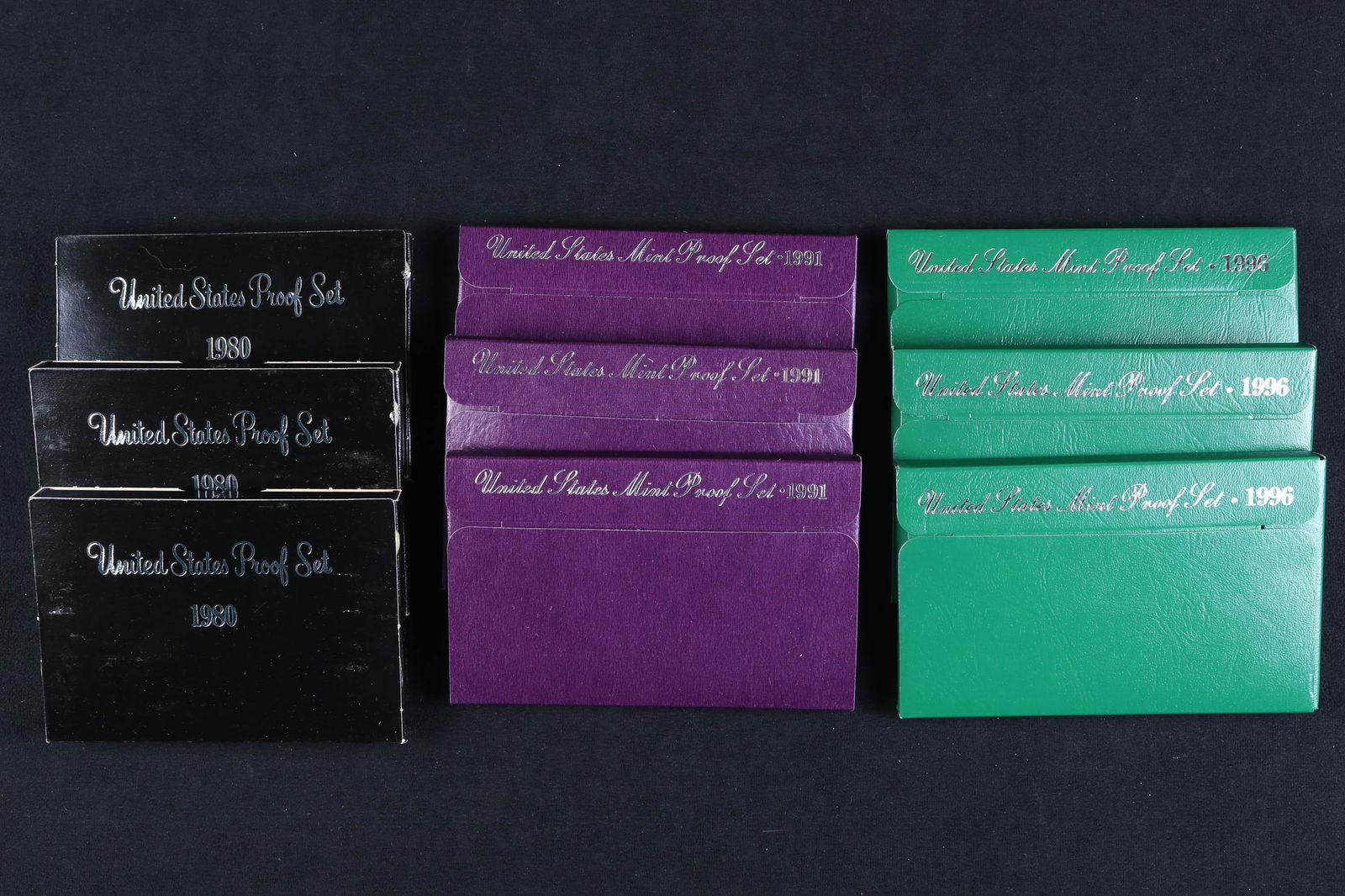 9 US Mint Proof Sets (1 of 4)