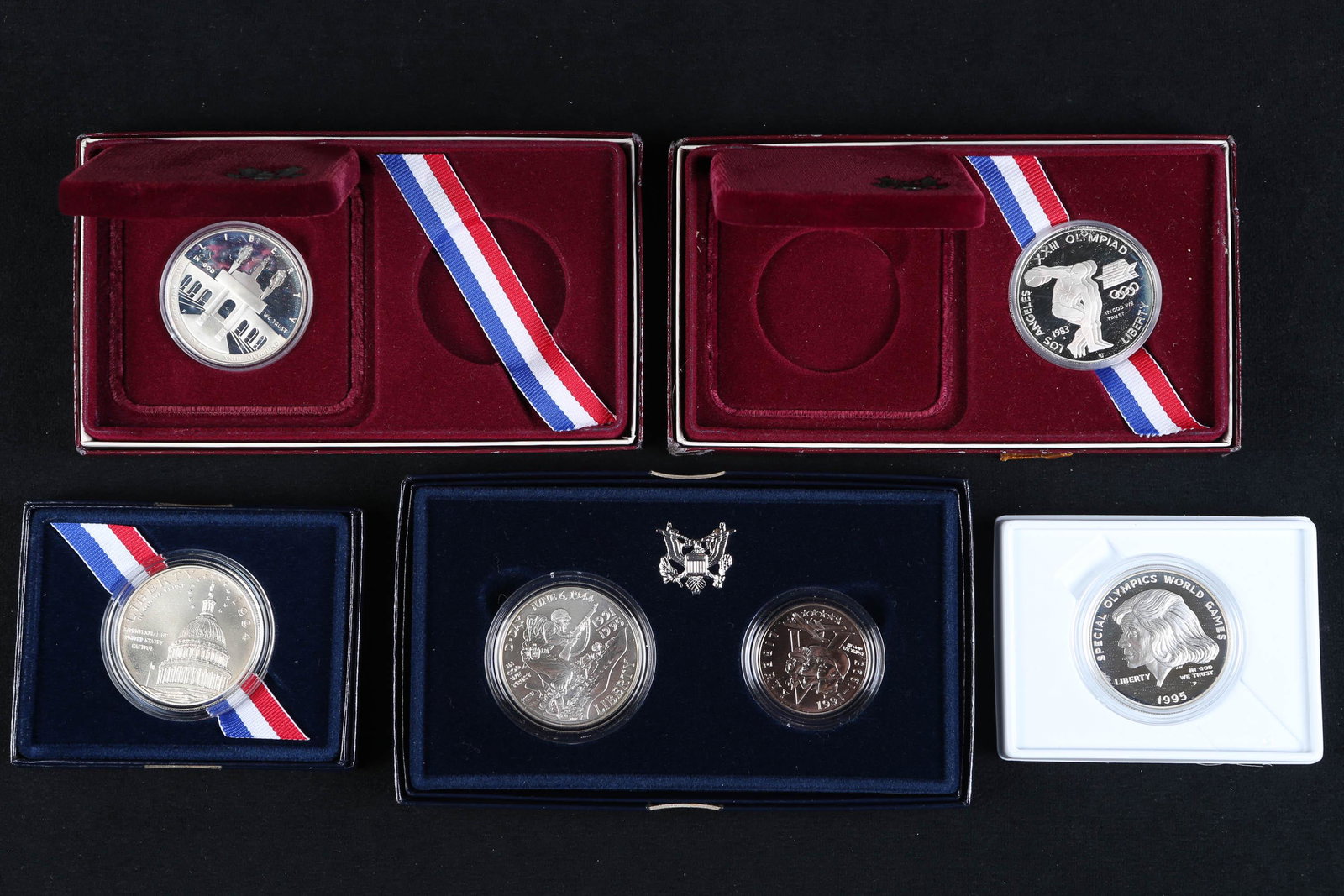 5 US Commemorative Coins (1 of 6)
