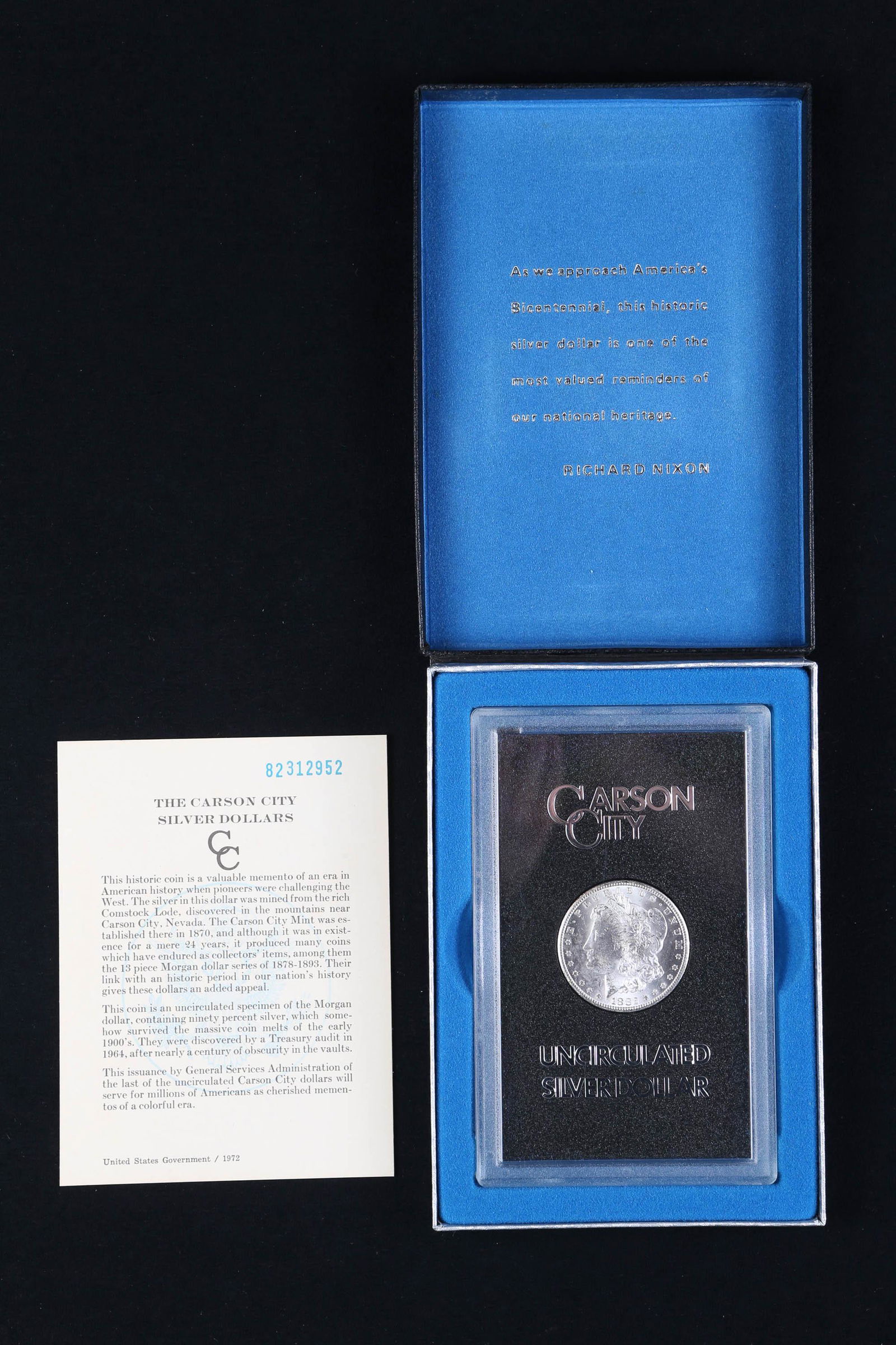 UNC 1882 Morgan Silver Dollar (1 of 4)