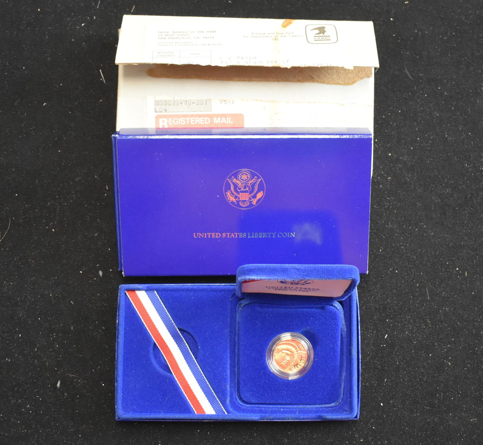 US Liberty $5 Gold Coin (1 of 3)