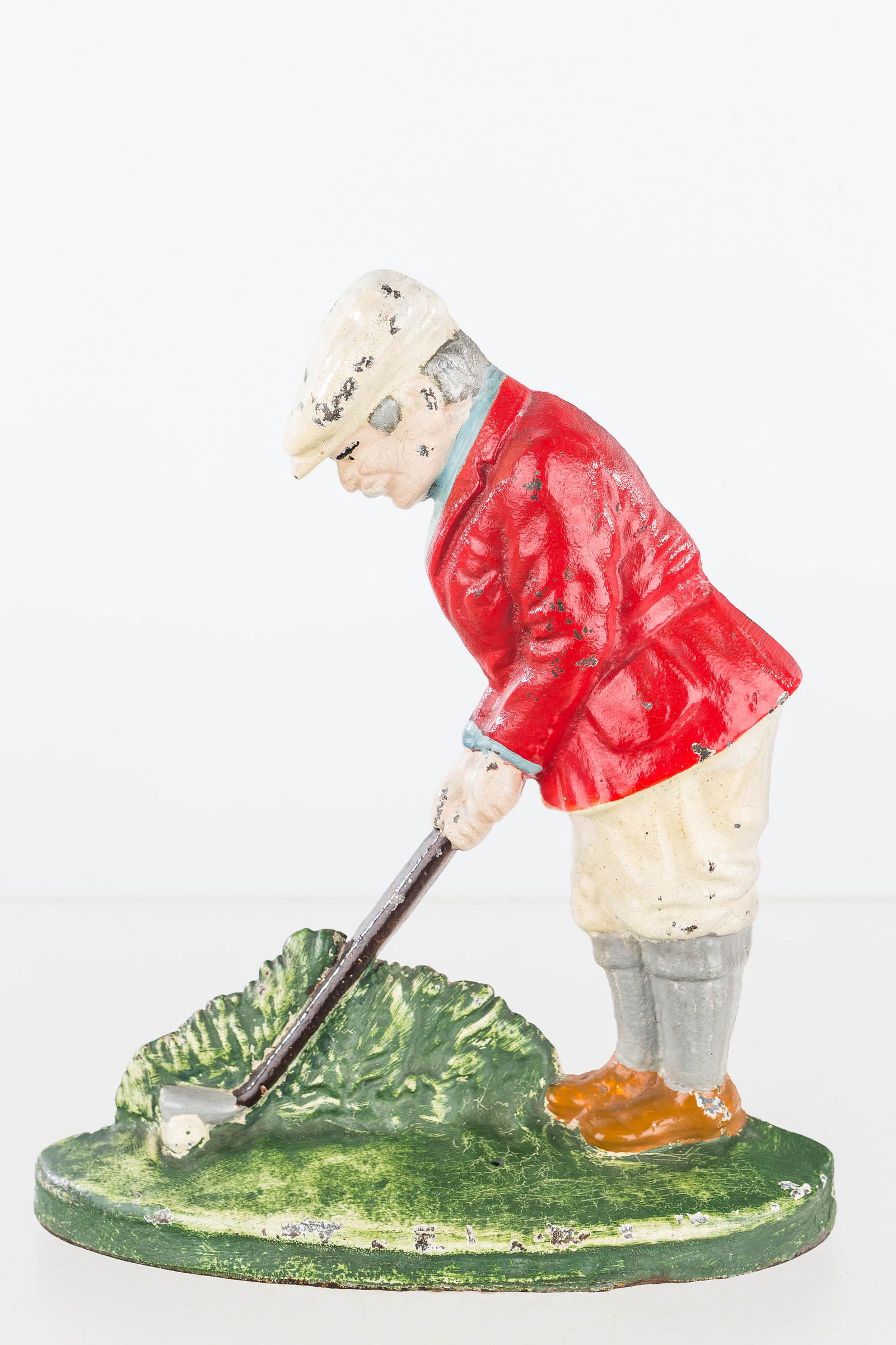 Cast Iron Golfer Door Stop (1 of 3)