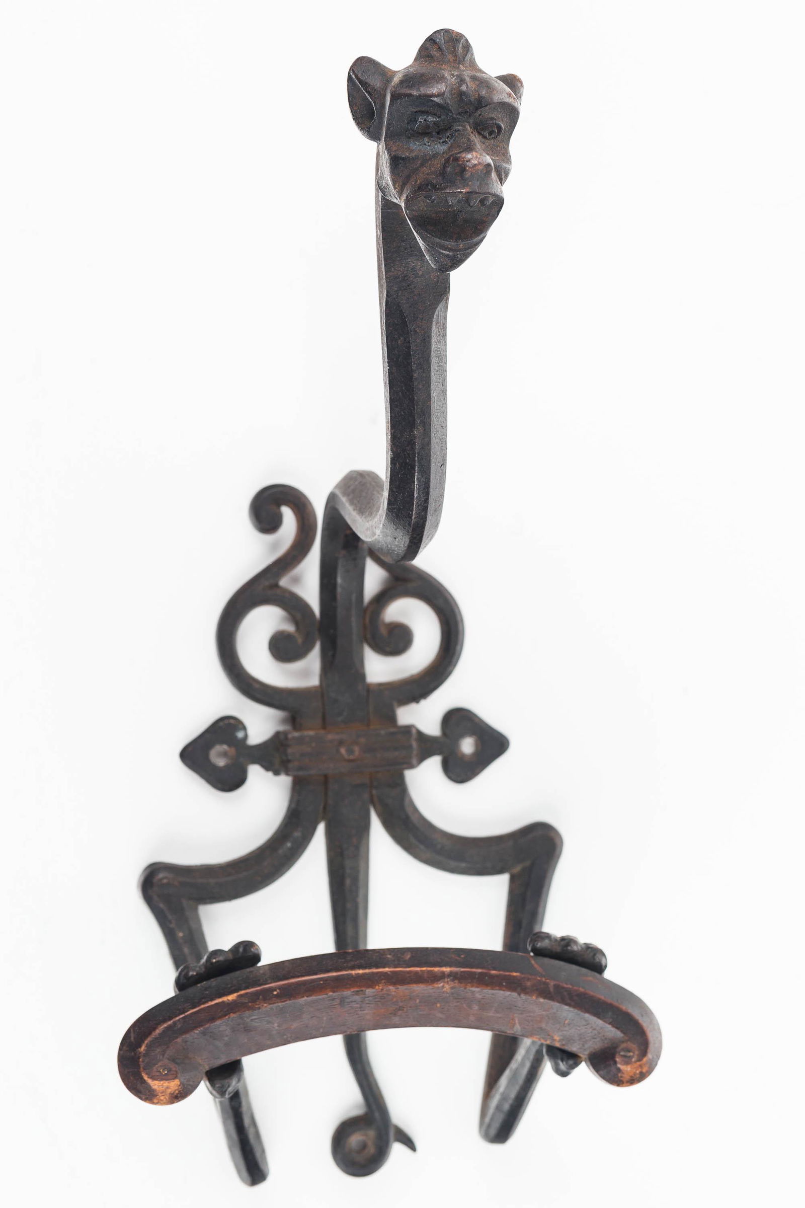 Large Victorian Cast Griffin Coat Hook (1 of 6)