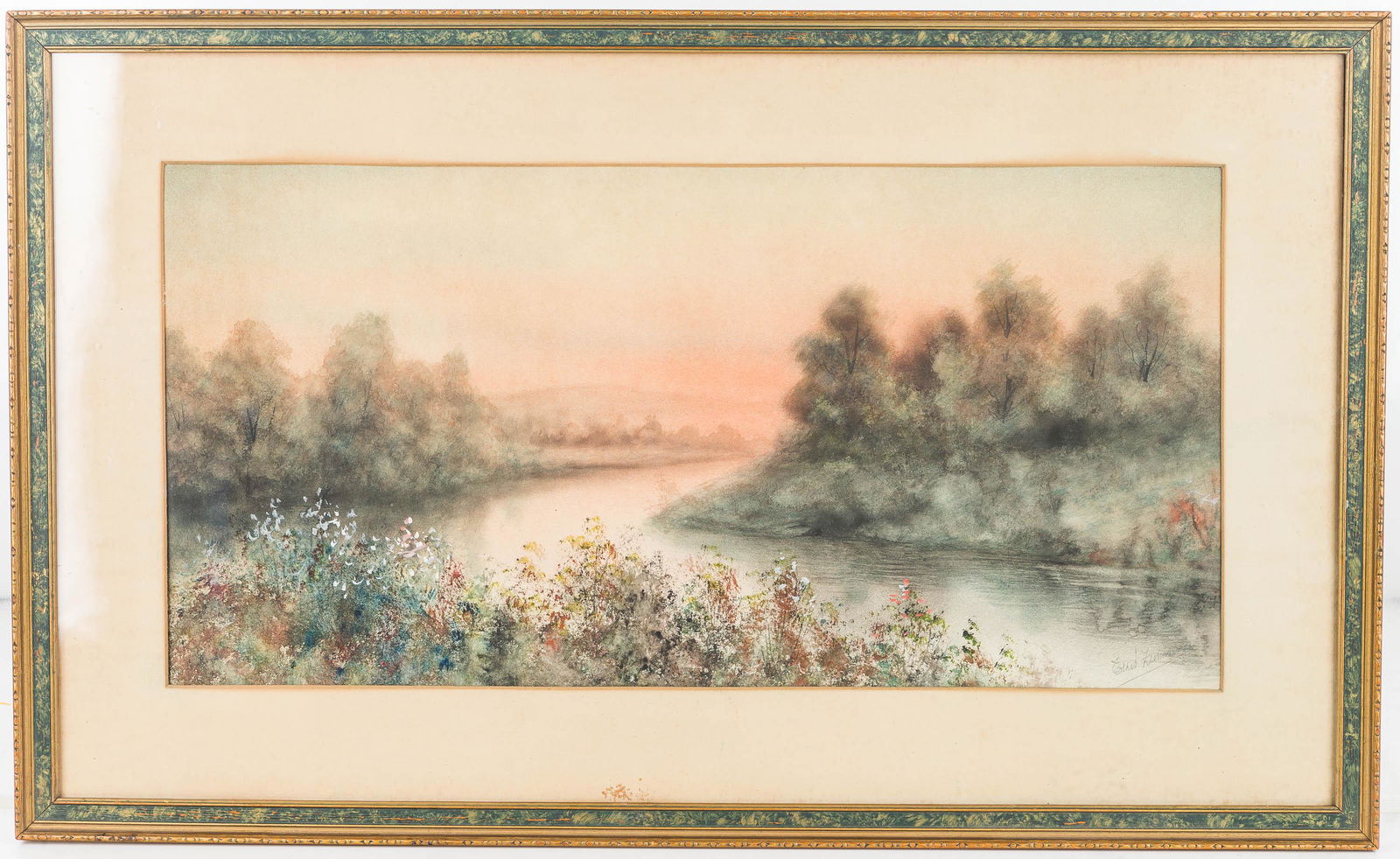 Ernst Zimmerman Landscape Watercolor (1 of 4)