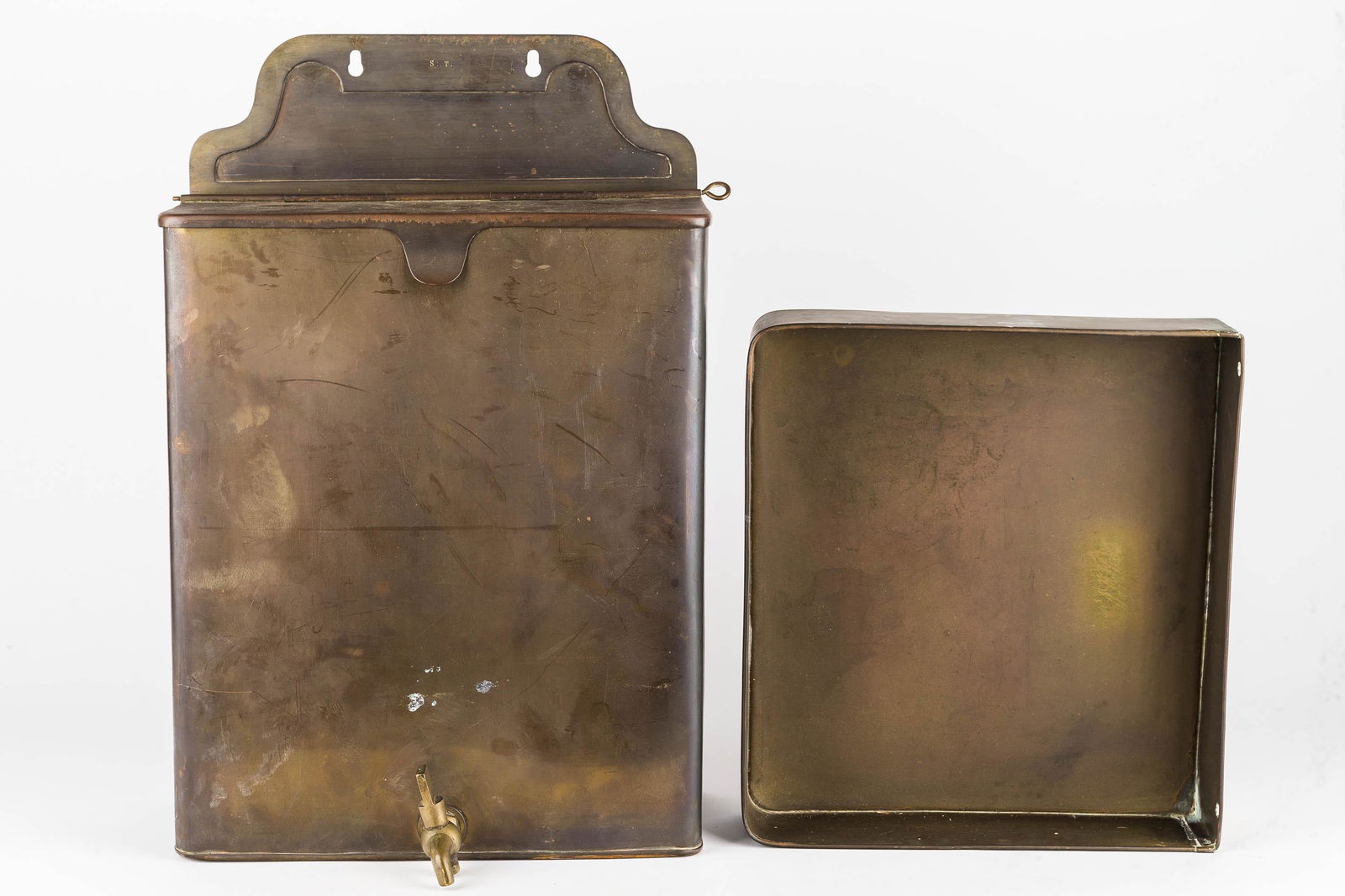 Early 20th C Industrial Brass Water Dispenser (1 of 5)