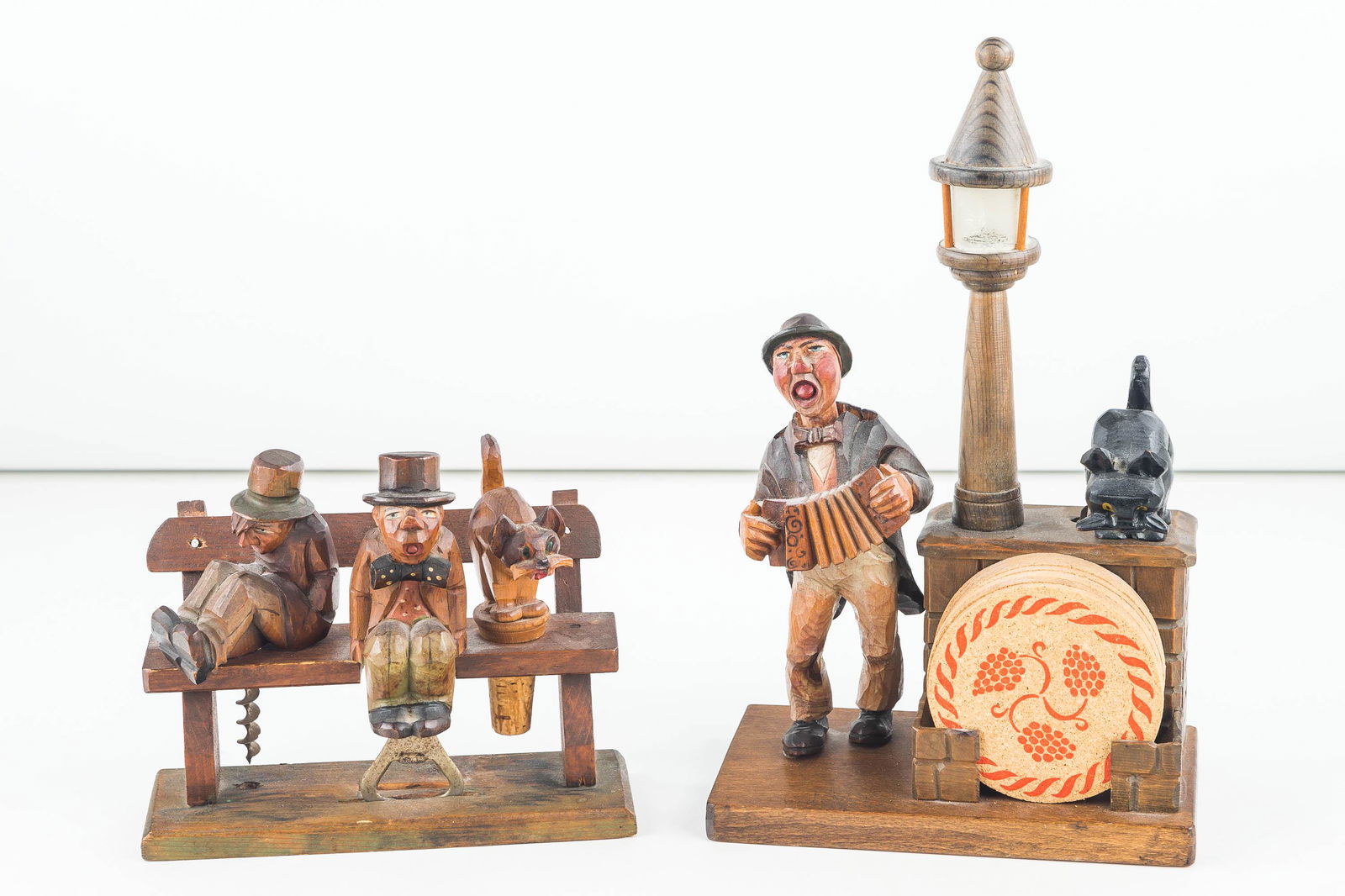 Carved Figural Barware Collection (1 of 4)