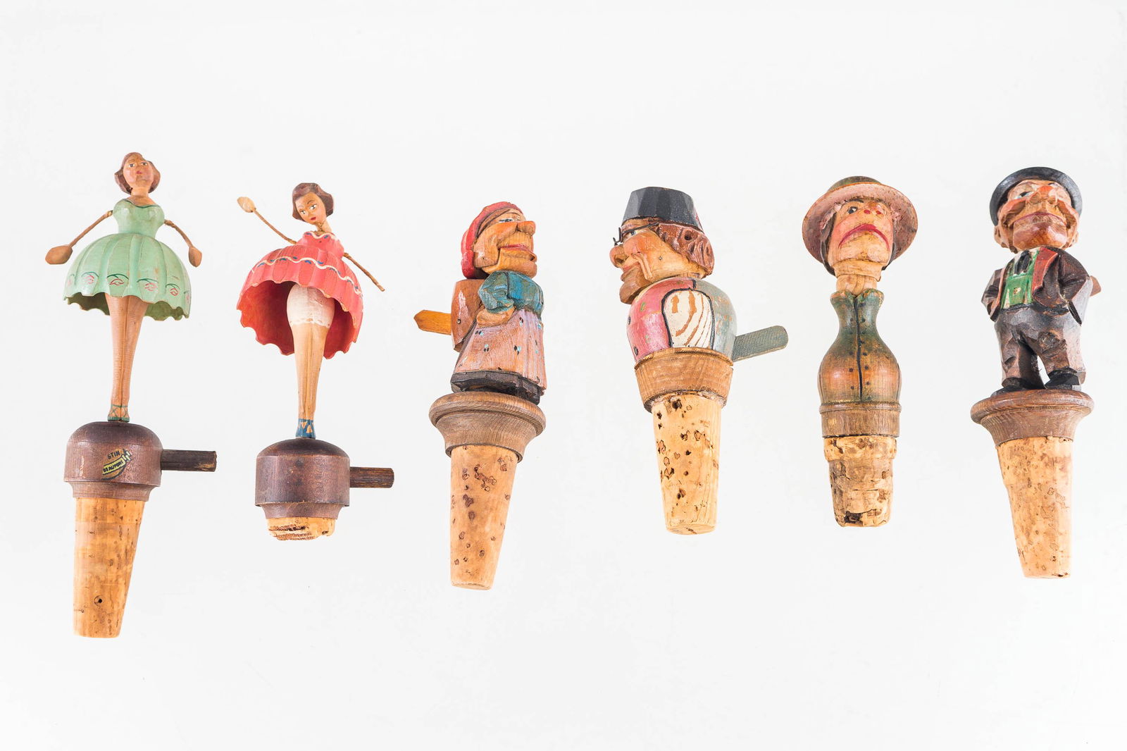 Vintage Mechanical Bottle Stoppers (6) (1 of 5)