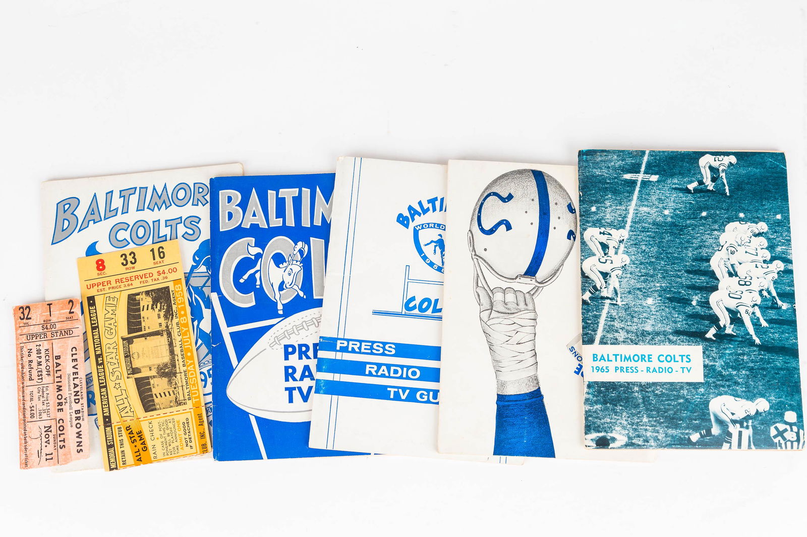 Baltimore Colts Vintage Ephemera (1 of 4)