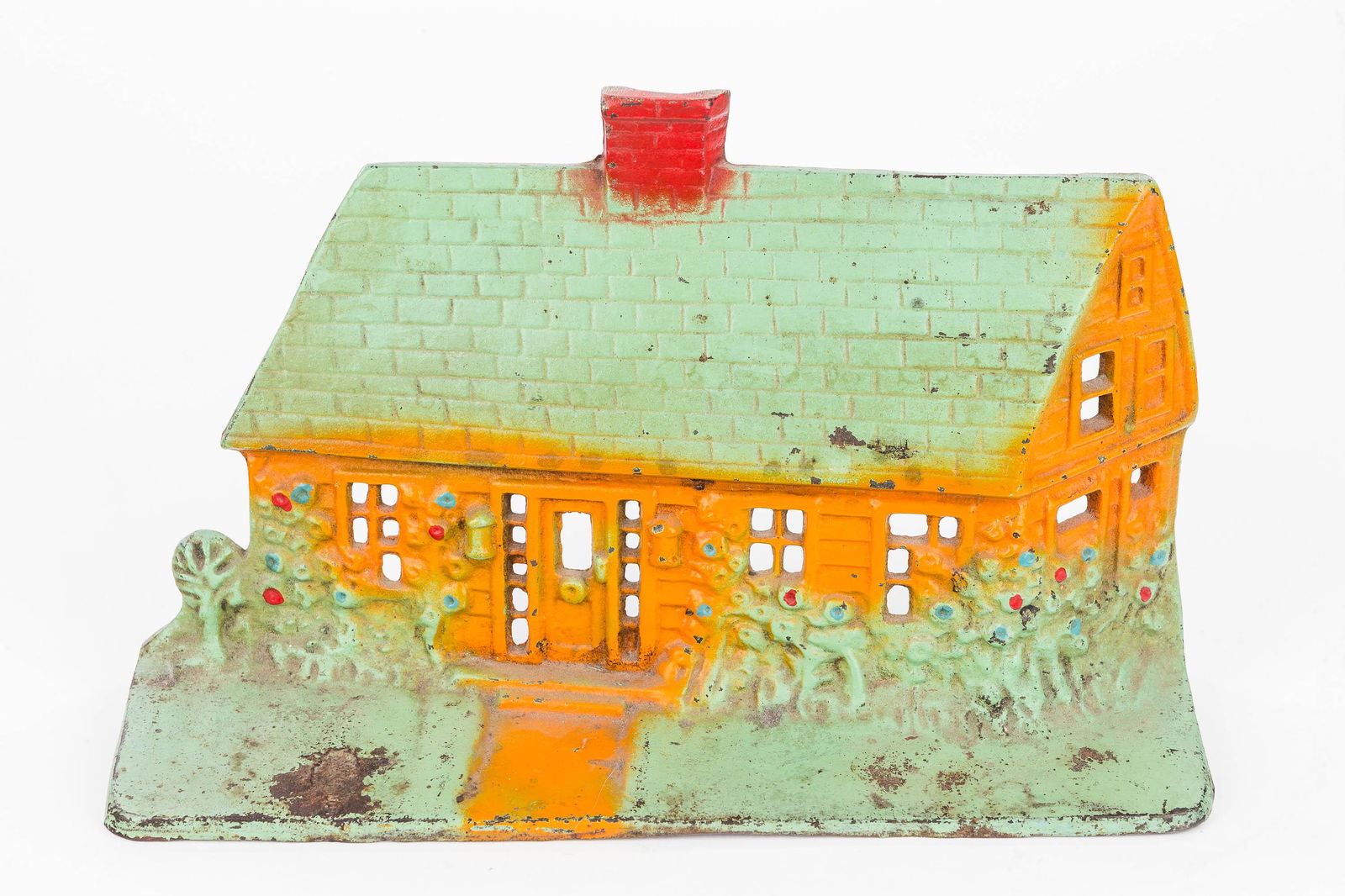 Farm House Cast Iron Door Stop (1 of 3)
