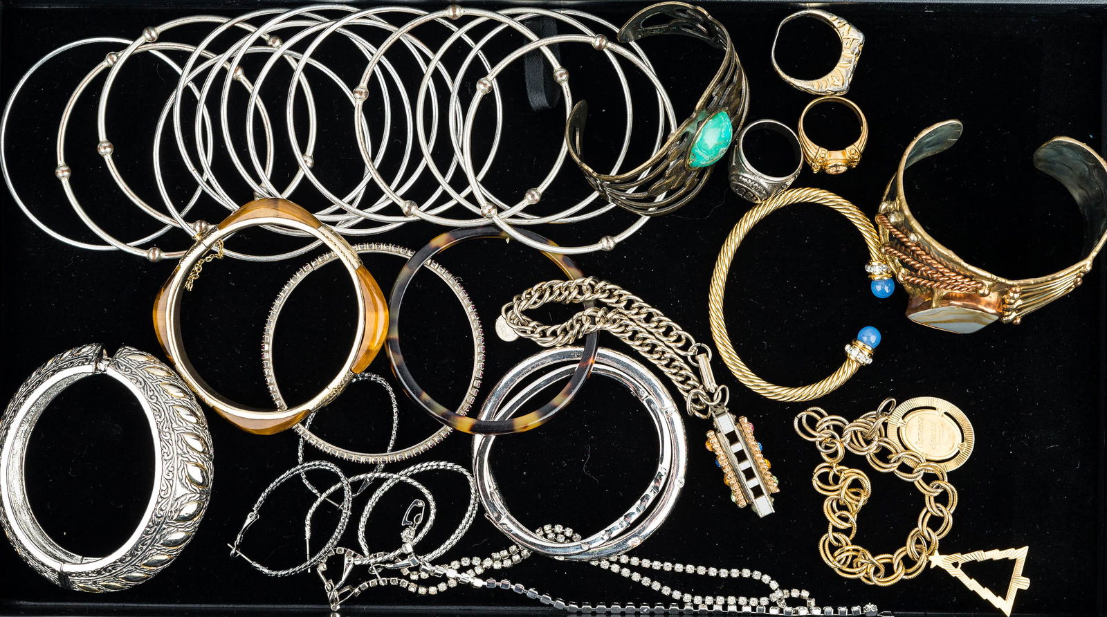 Bracelet Collection and two Rings (1 of 7)