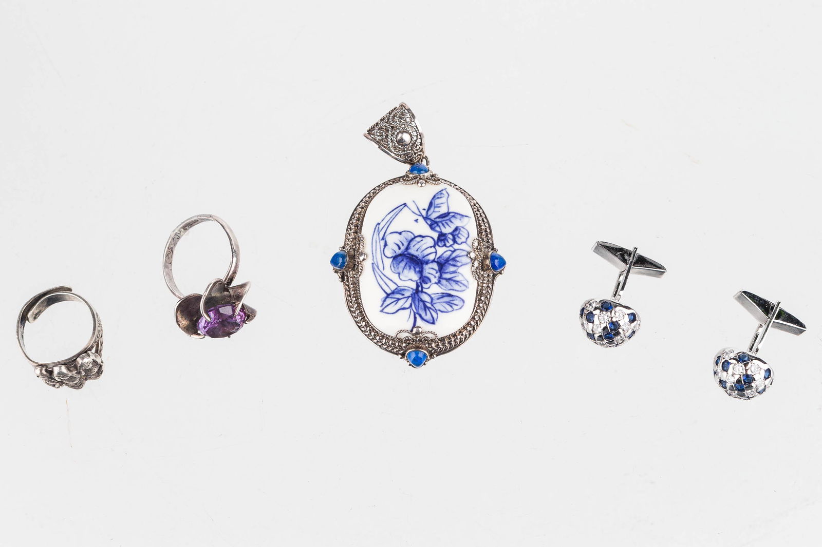 Vintage Sterling Jewelry Collection (1 of 5)