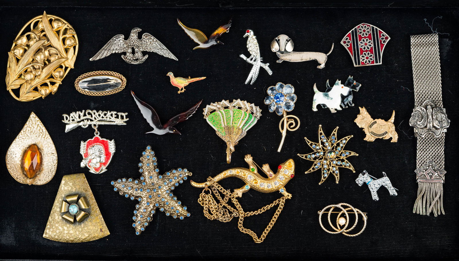 Antique Brooch and Clip Collection (1 of 5)