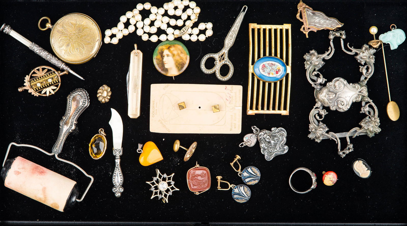 Victorian Jewelry Collection with Sterling (1 of 4)