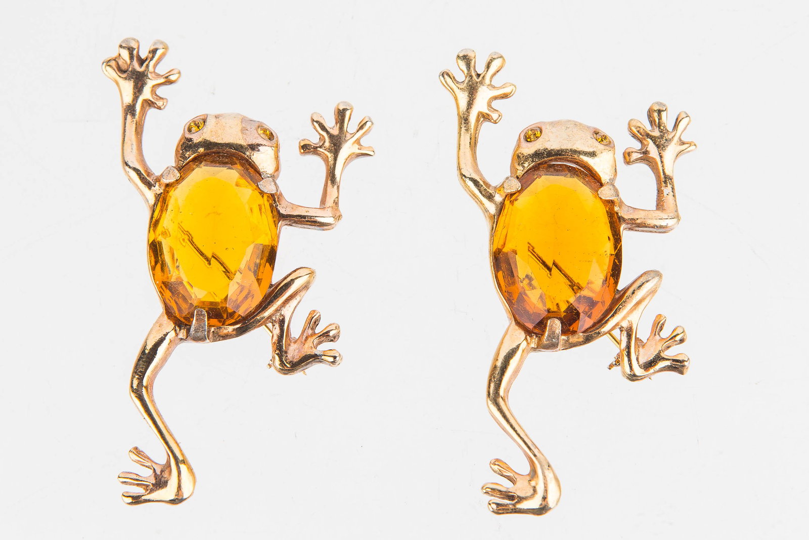 Vintage Jelly Belly Frog Brooches (1 of 3)