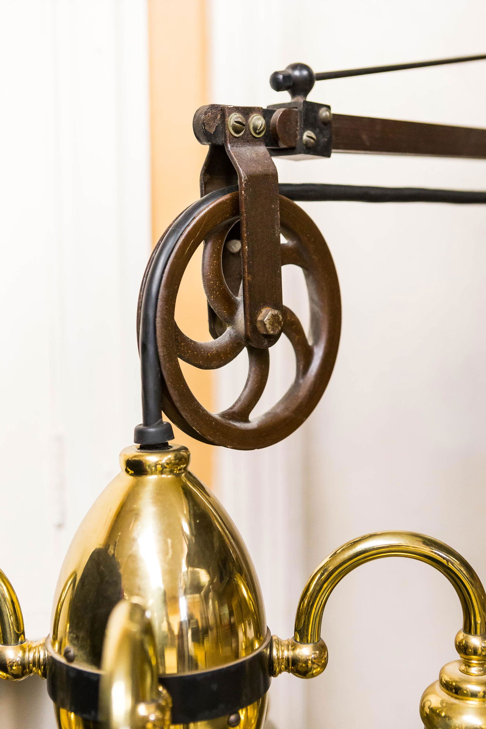 Vintage M.F. Patterson Hanging Dental Lamp (1 of 9)