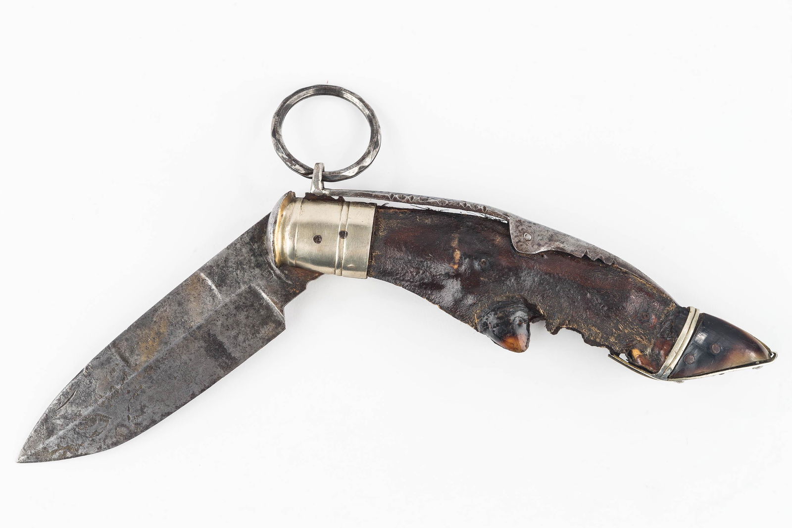 Stag Foot Folding Knife (1 of 5)