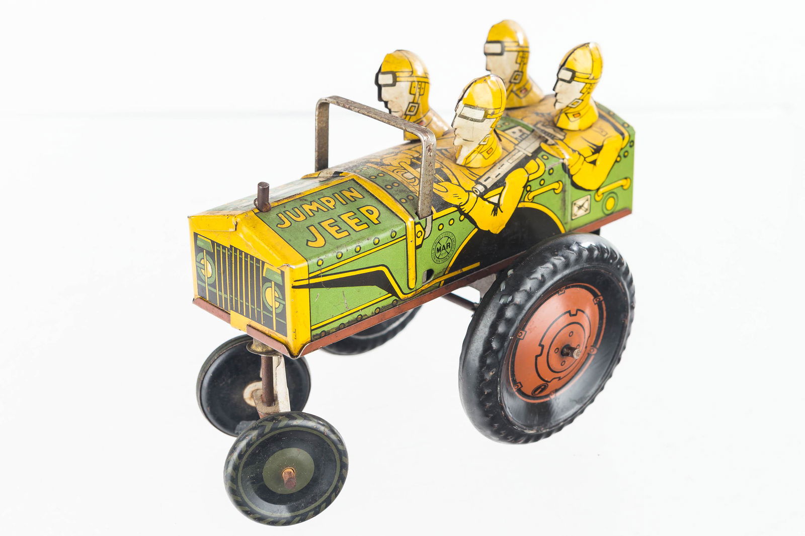 Marx Jumping Jeep Tin Wind Up (1 of 4)