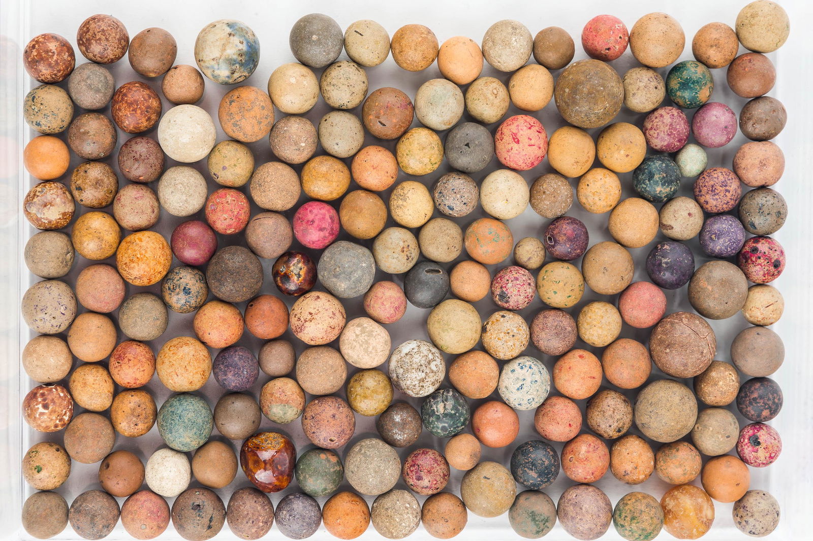 Collection of Clay Marbles (1 of 4)