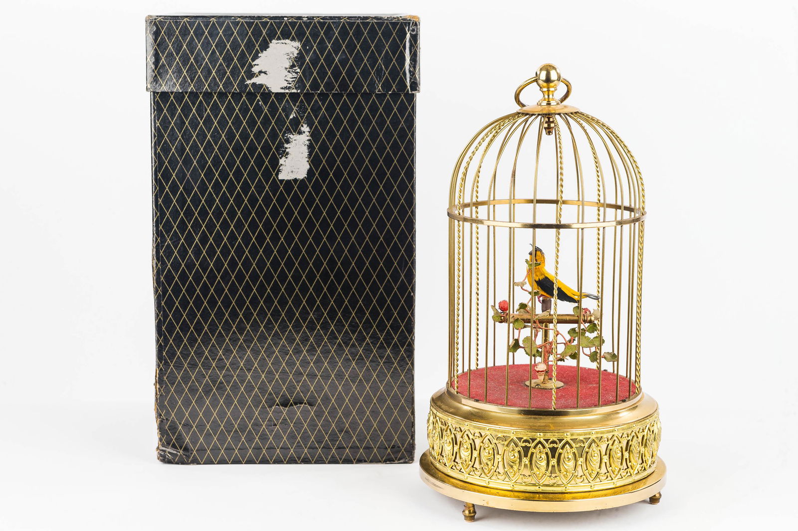 K-G German Automaton Bird in Cage (1 of 7)
